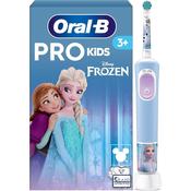 Oral-B Pro Kids Electric Toothbrush, 1 Handle with Frost, 1 Toothbrush Head, Designed by Braun, for Ages 3+ image