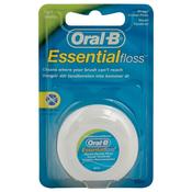 Oral B Essential Floss 50m Mint Waxed Dental Floss image