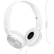 Sony MDR-ZX310AP On-Ear Headphones Compatible with Smartphones, Tablets and MP3 Devices - White image