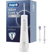 Oral-B Aquacare Pro-Expert Cordless Dental Irrigator with Oxyjet Technology - White image