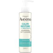 Aveeno Face Calm + Restore Nourishing Oat Cleanser, Gently Cleanses, For Sensitive Skin,Fragrance Free, 200ml