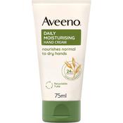 Aveeno Daily Moisturising Hand Cream, With Nourishing Oat, Suitable For Sensitive Skin, 75ml image