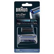 Braun 20s Electric Shaver Replacement Foil and Cutter - Series 2000