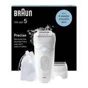 BRAUN Silk-épil 5 5-041 Wet &amp; Dry Epilator - White image