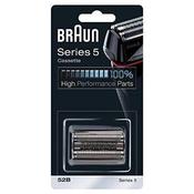 Braun 52B Black Replacement Foil and Cutter Cassette -Compatible with Newer  Series 5 Shavers - Made In Germany