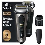 Braun Series 9 PRO+ Electric Shaver, Wet and Dry, SmartCare Center, 9565CC, Silver image