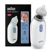 Braun BNA100EU Nasal Aspirator - Fast and Gentle, Easy Use for All Ages - White