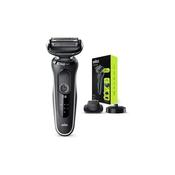 Braun Series 5 50-W4200 Wet and Dry Electric Shaver - Rechargeable - White image