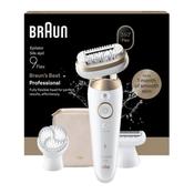BRAUN Silk-épil 9 Flex 9 3D SE9-060 Wet &amp; Dry Epilator - Gold image
