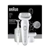 BRAUN Silk-épil 9 SE9-241 Wet &amp; Dry Epilator - Silver image