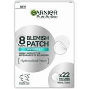 Garnier Blemish Patches, Hydrocolloid patches to reduce the appearance of spots in 8 hrs ,Invisible on all skin tones, All Skin Types, Vegan, 22 Pk