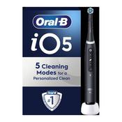 Oral-B iO 5 Electric Toothbrush with Cleaning Coach and Revolutionary Magnetic Technology - Matt Black image