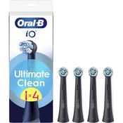Oral-B iO 4pk Ultimate Clean Toothbrush Replacement Heads - Black image
