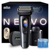Braun Nevo 17010C Electric Shaver for Men- With Power Case and 7-in-1 Nevo Care System, Graphite image