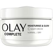 Olay Complete  Moisturise &amp; Glow Night Cream, 50 ml image
