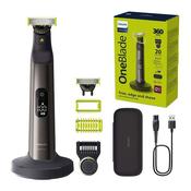 PHILIPS OneBlade Pro 360 QP6652/61 Wet &amp; Dry Foil Shaver - Black image