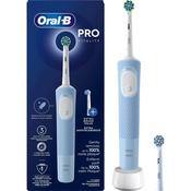 Oral-B Vitality Pro Electric Toothbrush with 2 x Crossaction Brush Heads - Blue
