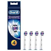 Oral-B Genuine 3D White Replacement Toothbrush Heads - Round Head - Pack of 4 image