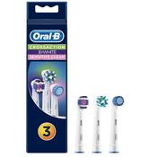 Oral-B Multipack 3 in 1 Replacement Brush Heads, Cross Action, Sensitive, 3DWhite (Pack of 3) image