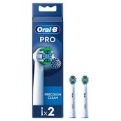 Oral-B Precision Clean Pro Power Toothbrush Refill Heads 2pk image