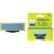 Philips OneBlade Anti-Friction Blade, Compatible with all OneBlade &amp; Pro Electric Shaver &amp; Trimmers, 4-Month Supply (QP215/50) 1pk image