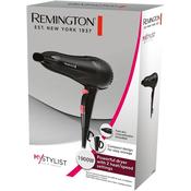 Remington Fast Dry Hair Dryer 1900W Ionic &amp; Ceramic Technology, Black/Pink D2000