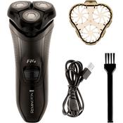Remington Mens Electric Rotary Shaver R4 (Dual Track Blades, 40mins Usage, Pop-up Trimmer, 3-Day Stubble Styler Guard) R4002