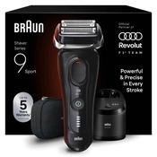 Braun Series 9 Sport S9150cc Electric Shaver for Men With 5in1 SmartCare Center &amp; Travel Case, Black image