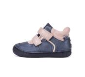 D.D. Step Girls Water-Repellent High Ankle Shoes – Blue image
