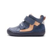 D.D. Step Boys Barefoot Water-Repellent Leather Boots – Royal Blue image