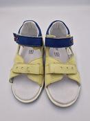 Jamet Boys First Steps Sandals – Blue &amp; Yellow image