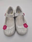 Jamet Girls Leather Ballerinas – White image