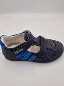D.D. Step Boys Leather Sandals – Royal Blue image
