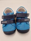 D.D. Step Boys First Steps Leather Shoes – Sky Blue, Calypso image