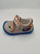 D.D. Step Boys First Steps Leather Sandals – Grey image