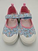 D.D. Step Girls Water-Repellent Canvas Shoes – Sky Blue, Calypso image