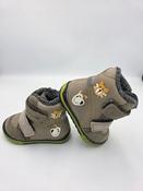 D.D. Step Boys First Steps Barefoot Leather Boots – Mocha