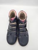 Ani-But Girls Orthopaedic Boots with Thomas Heel – Navy, Brown &amp; Berry, Three