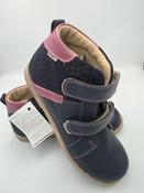 Ani-But Girls Orthopaedic Boots with Thomas Heel – Navy &amp; Berry, Heart