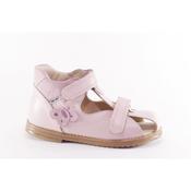 Ani-But Girls First Steps Orthopaedic Sandals with Thomas Heel – Pink, Powder