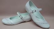 Gamabut Girls Communion Shoes – White image
