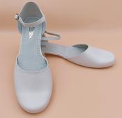 Miko Girls Communion Shoes – White image