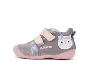 D.D. Step Girls First Steps Shoes – Navy &amp; Grey