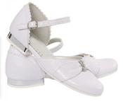 Miko Girls Communion Shoes – White image
