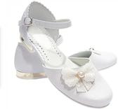 Miko Girls Communion Shoes – White image