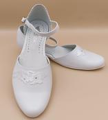 Miko Girls Communion Shoes – White image