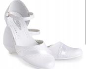 Miko Girls Communion Shoes – White image
