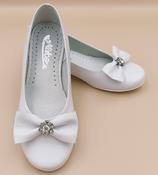 Miko Girls Communion Shoes – White image
