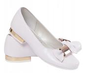 Miko Girls Communion Shoes – White image