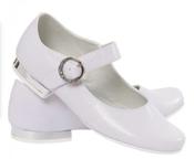 Miko Girls Communion Shoes – White image